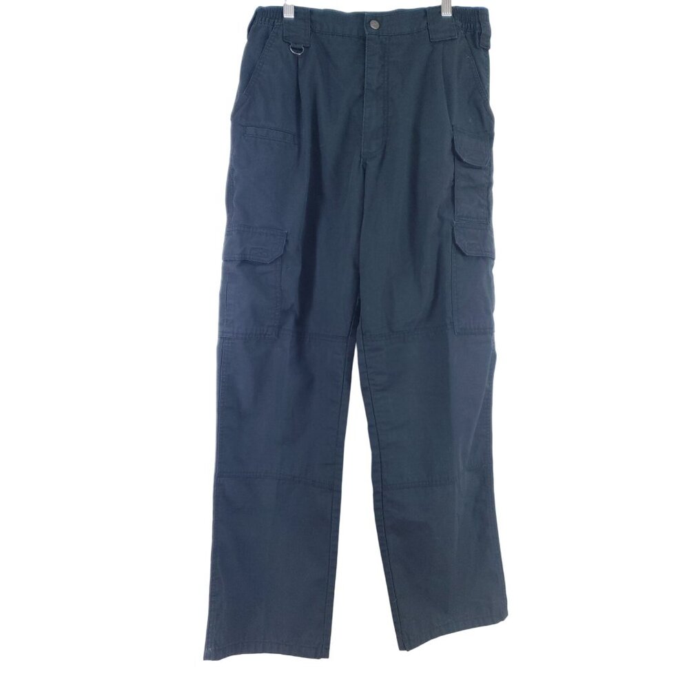 5.11 Tactical Utility Pants Mens 34x32 Black Ripstop - Picture 1 of 10